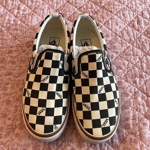 Vans Classic Slip-On Checkerboard Stackform Shoe